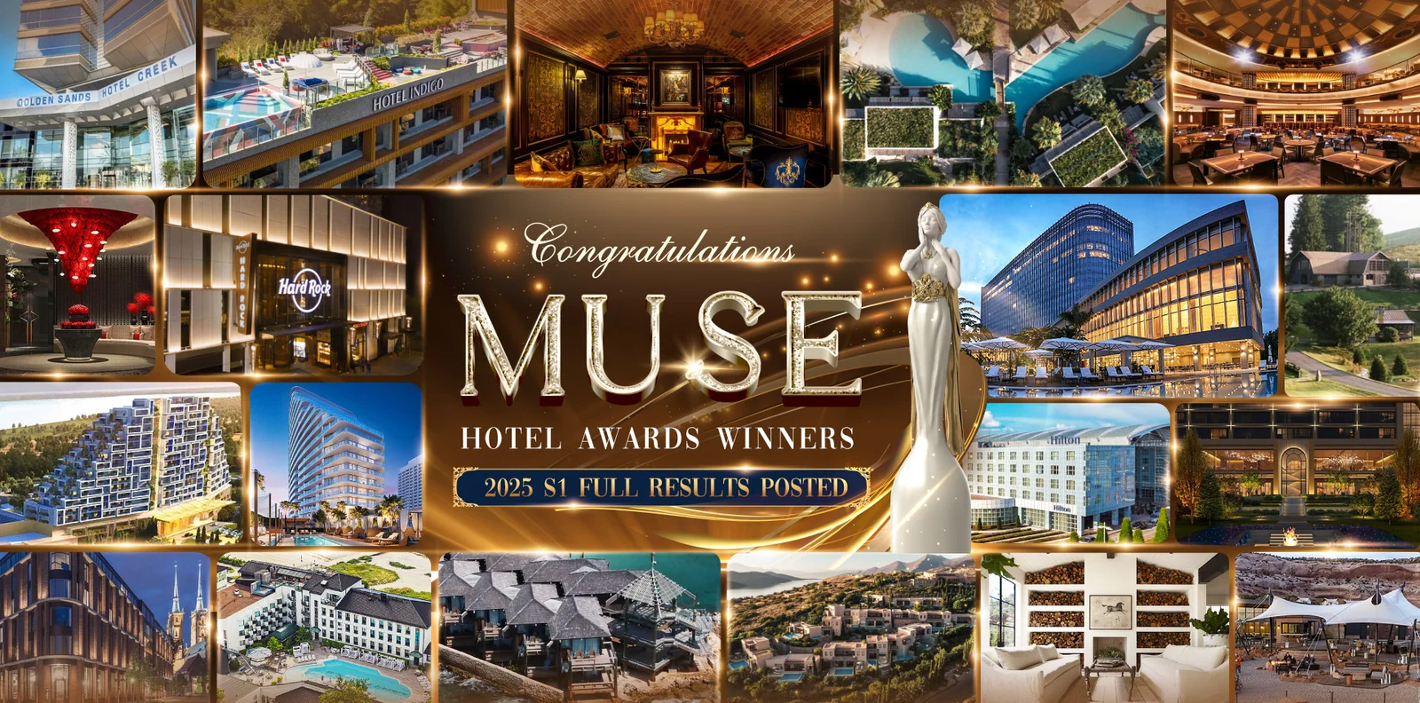 2025 MUSE Hotel Awards Announces Winners of the Year in Global Hospitality and Design for Season 1