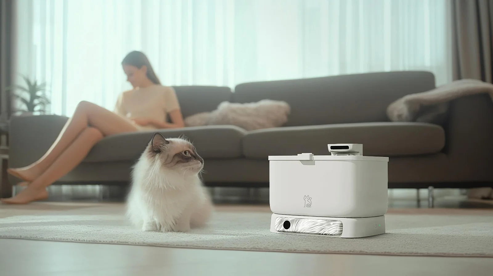 The PetCarer Water Fountain | Serving Cat Experiences