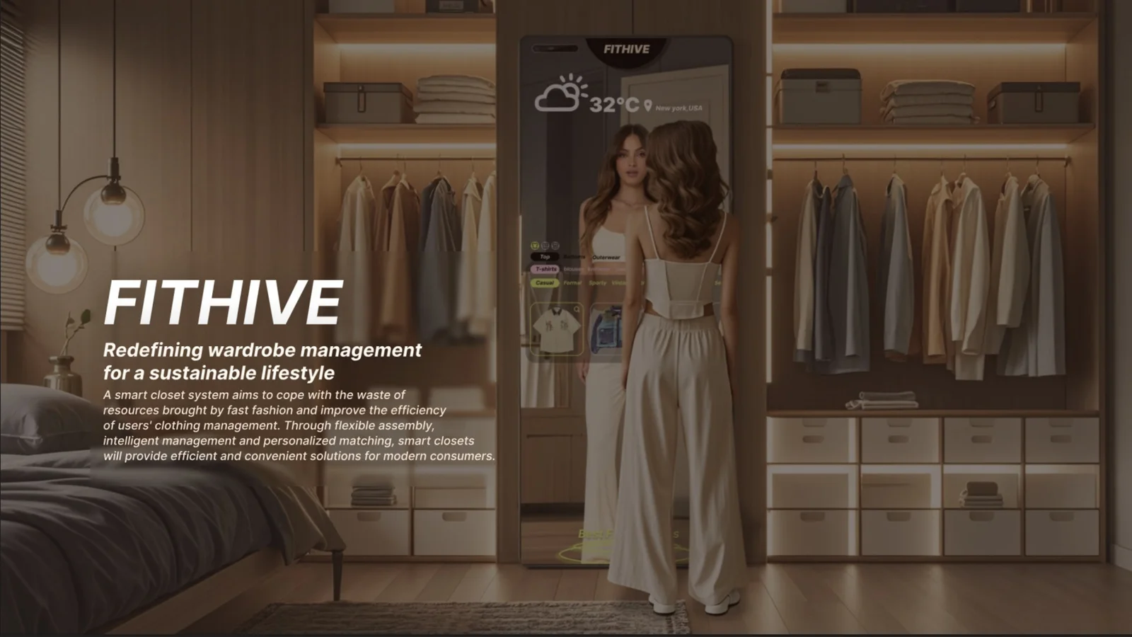 FitHive: Digitalising Wardrobe for Fashion Sustainability