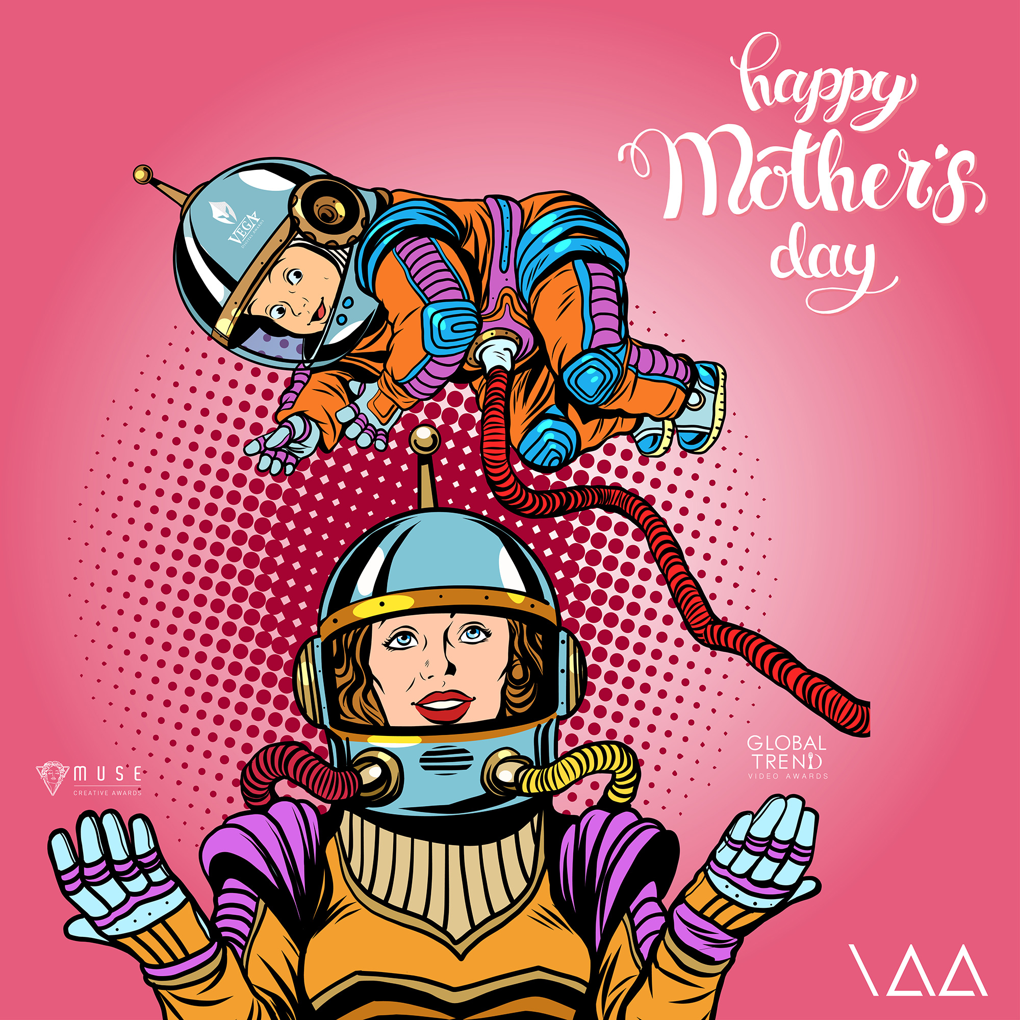 Happy Mother's Day from International Awards Associates (IAA) Team!