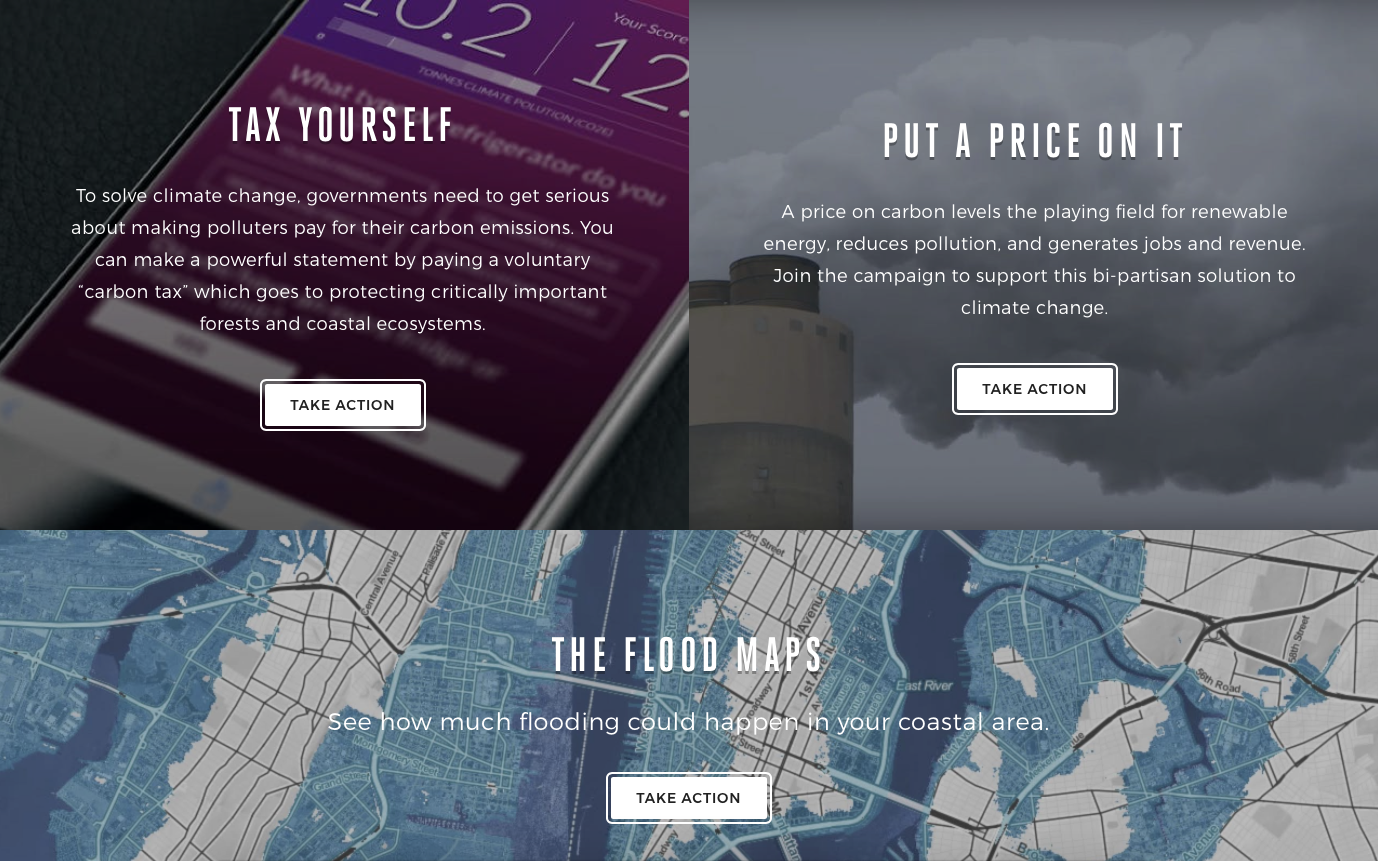 Environmental Campaign Website by Ronik Wins Muse Creative Awards