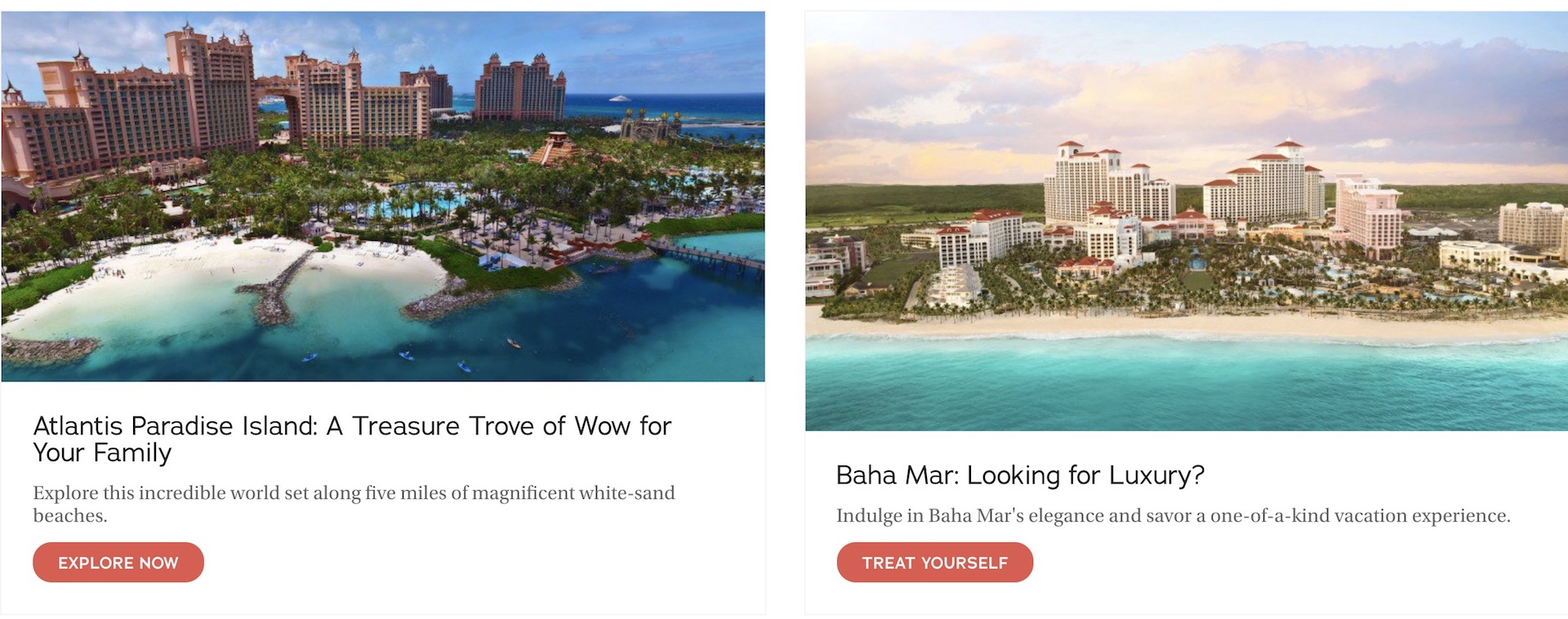Nassau Paradise Island Website | VERB Interactive
