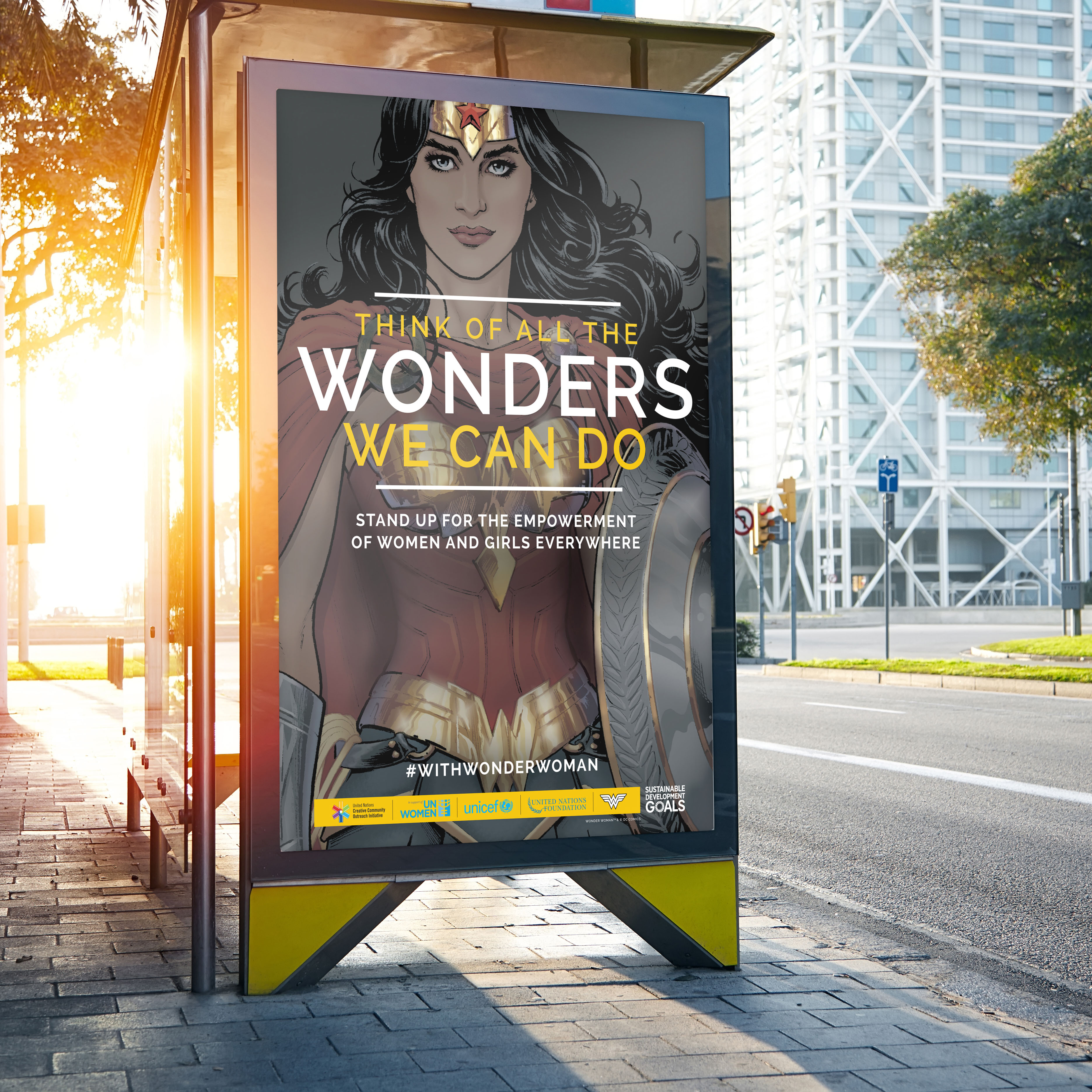 Wonder Woman UN Honorary Ambassador Campaign | Clever Creative