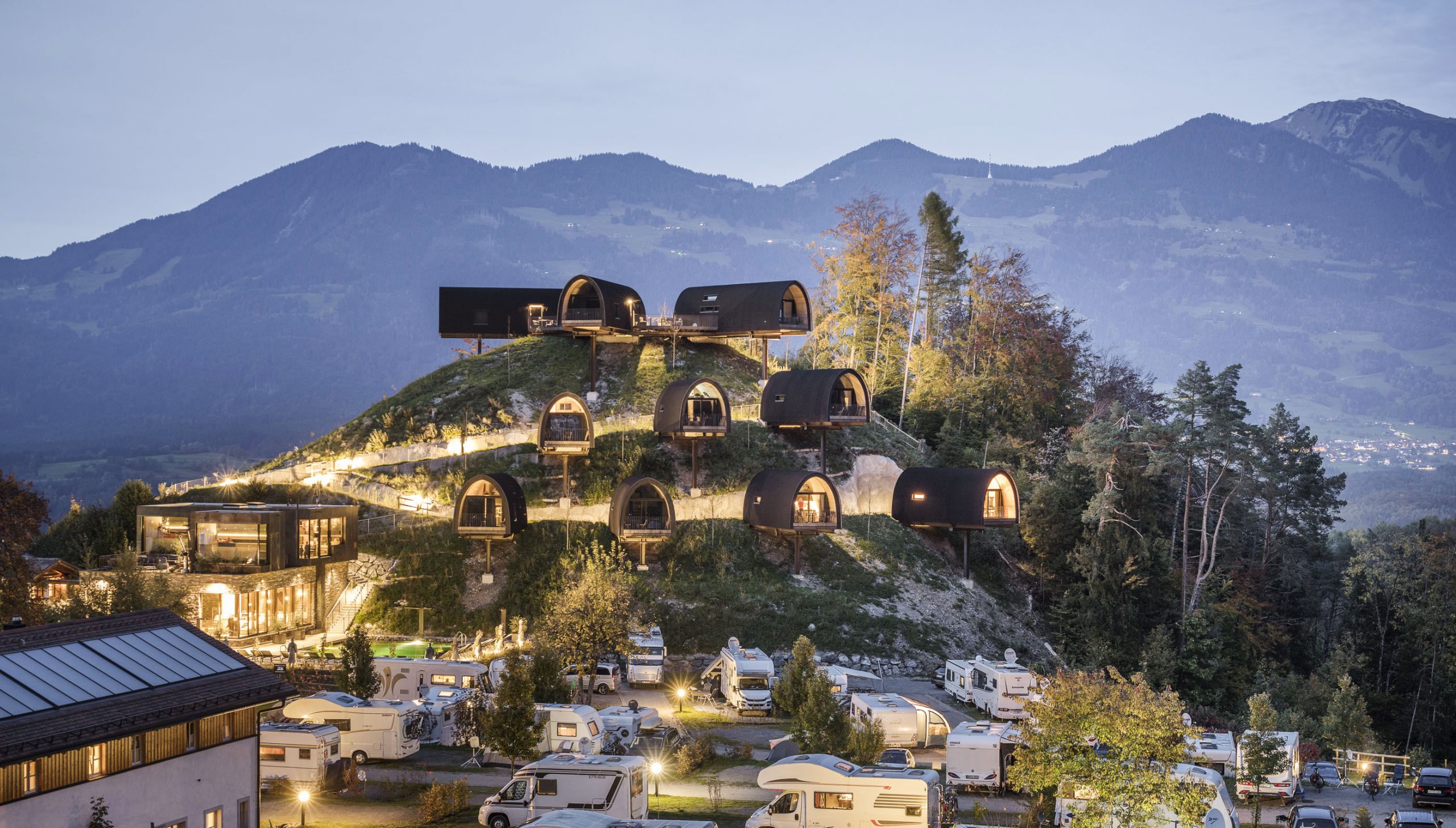 Alpencamping Nenzing | Best Architectural Designs | MUSE Design Awards