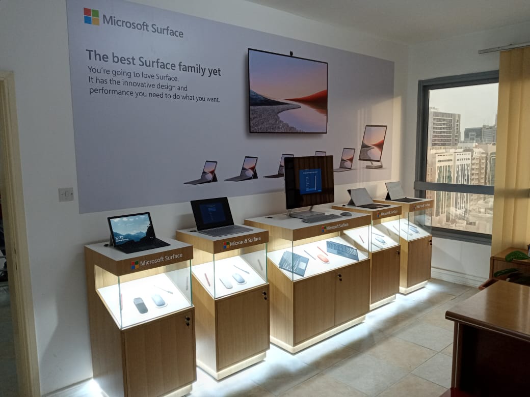 MICROSOFT SURFACE DEMO ZONE & EXPERIENCE LAB | MUSE Creative Awards