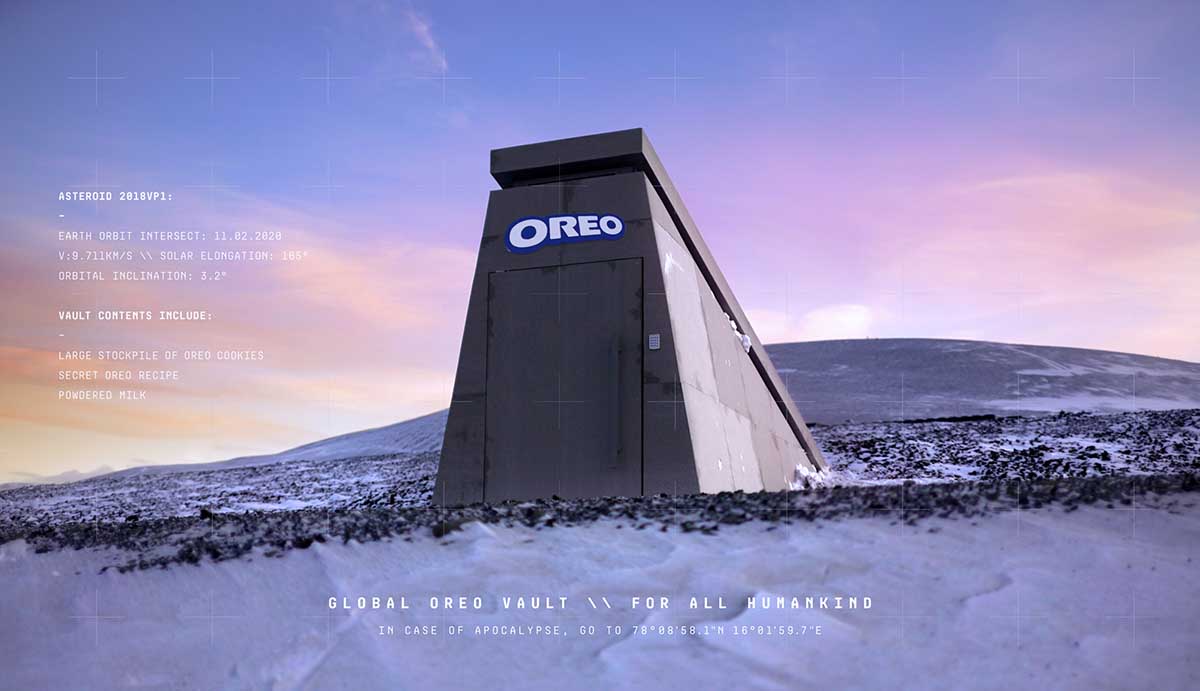 The Oreo Doomsday Vault | MUSE Creative Awards