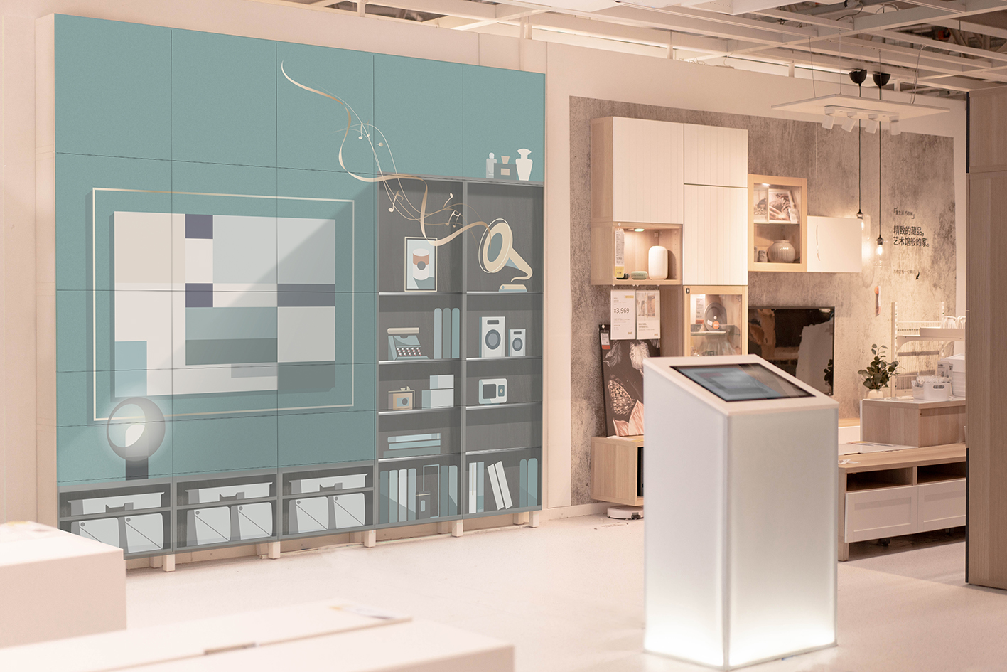 IKEA BESTÅ Series TV Storage | MUSE Creative Awards