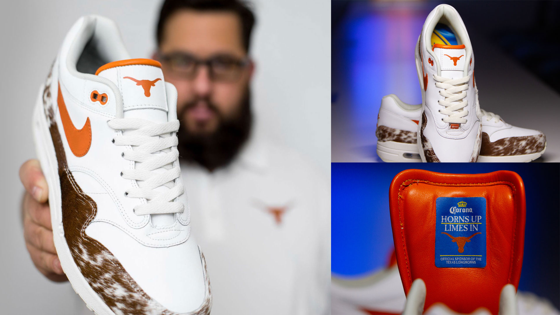 Corona and Texas Longhorns Collaborated for Custom Sneakers by Jake Danklefs