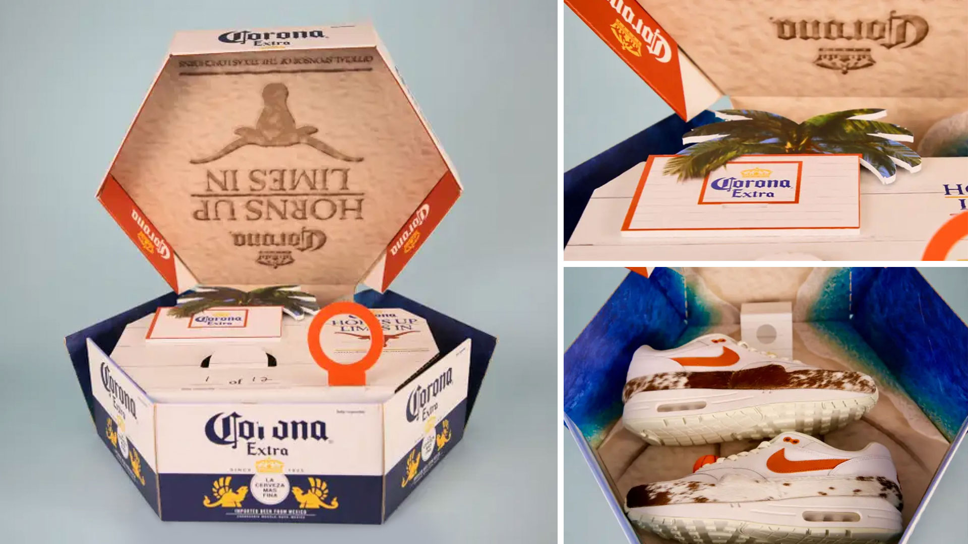 Corona and Texas Longhorns Collaborated for Custom Sneakers by Jake Danklefs