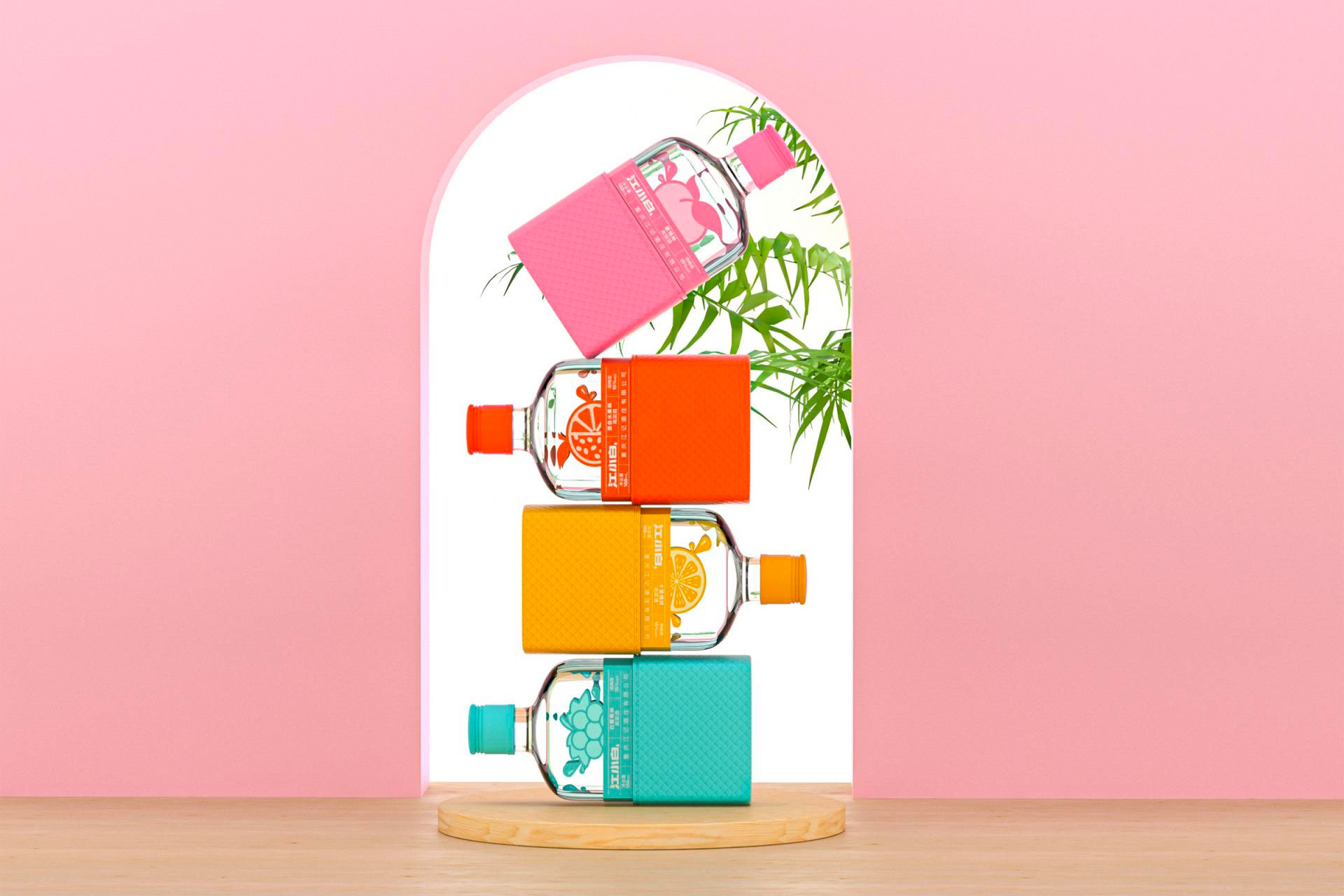 Colorful-fruit-cube-creative-packaging