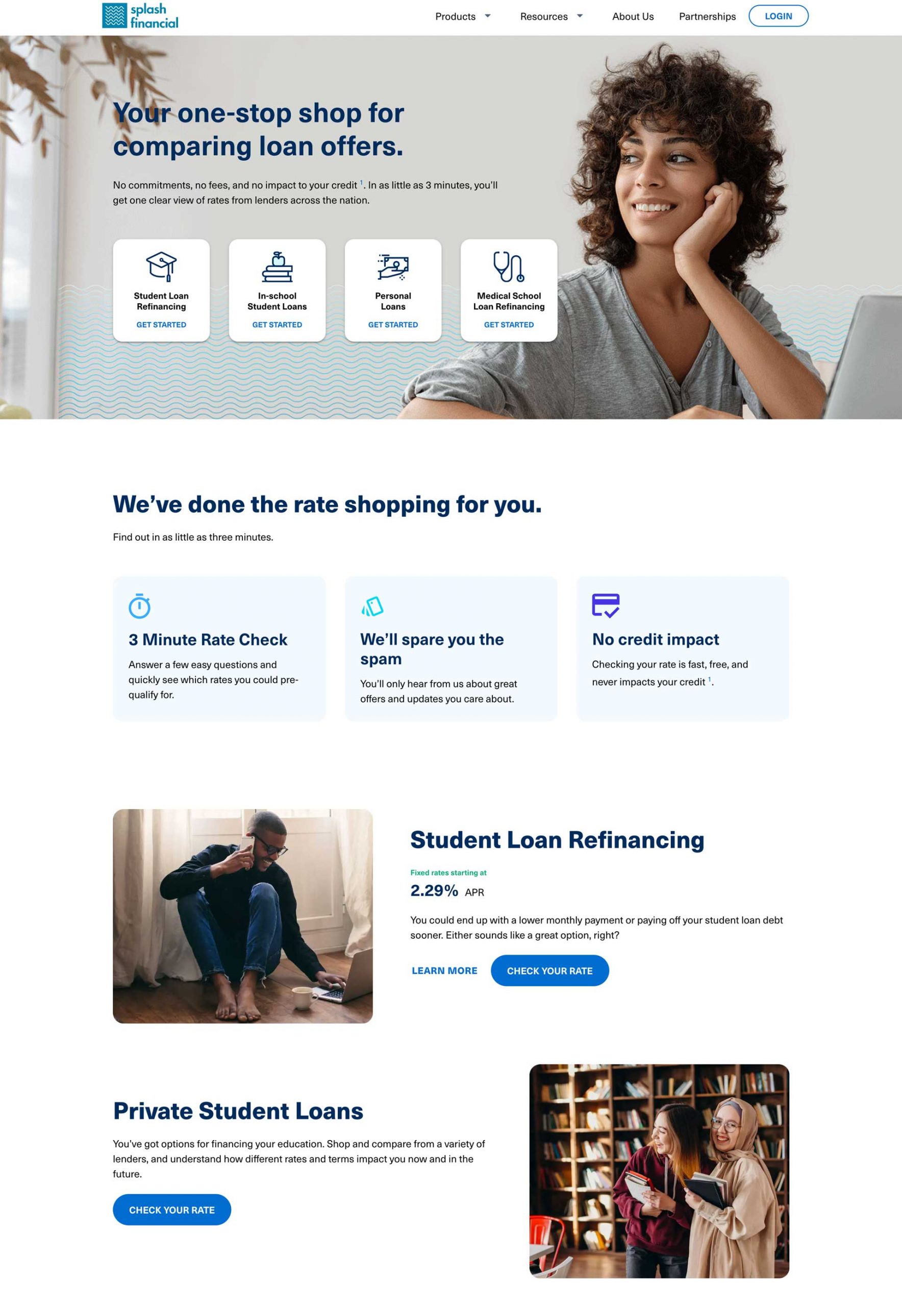 Splash - A leading student loan refinancing marketplace