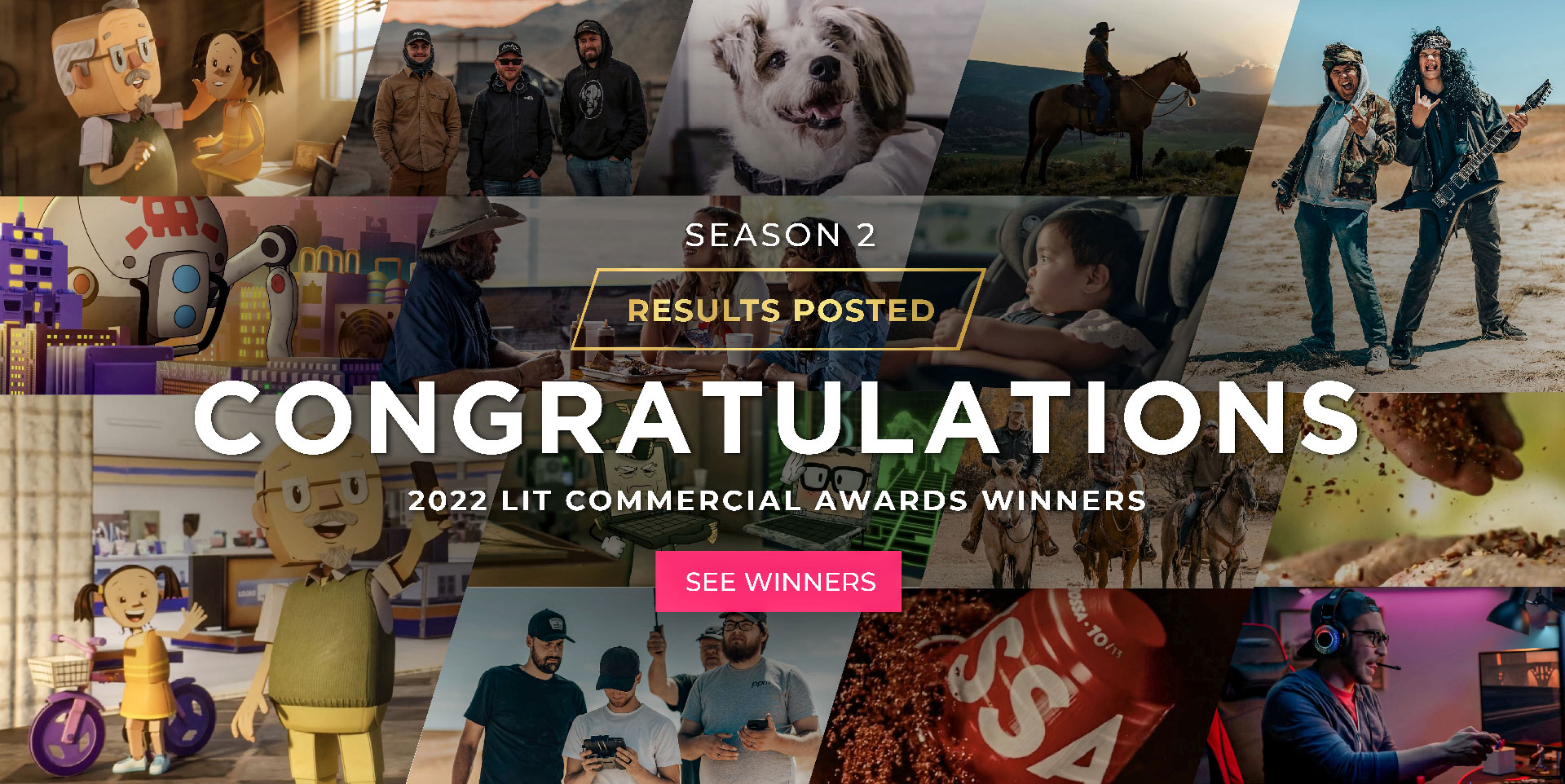 The LIT Commercial Awards Announces First-Class Productions Throughout 2022 