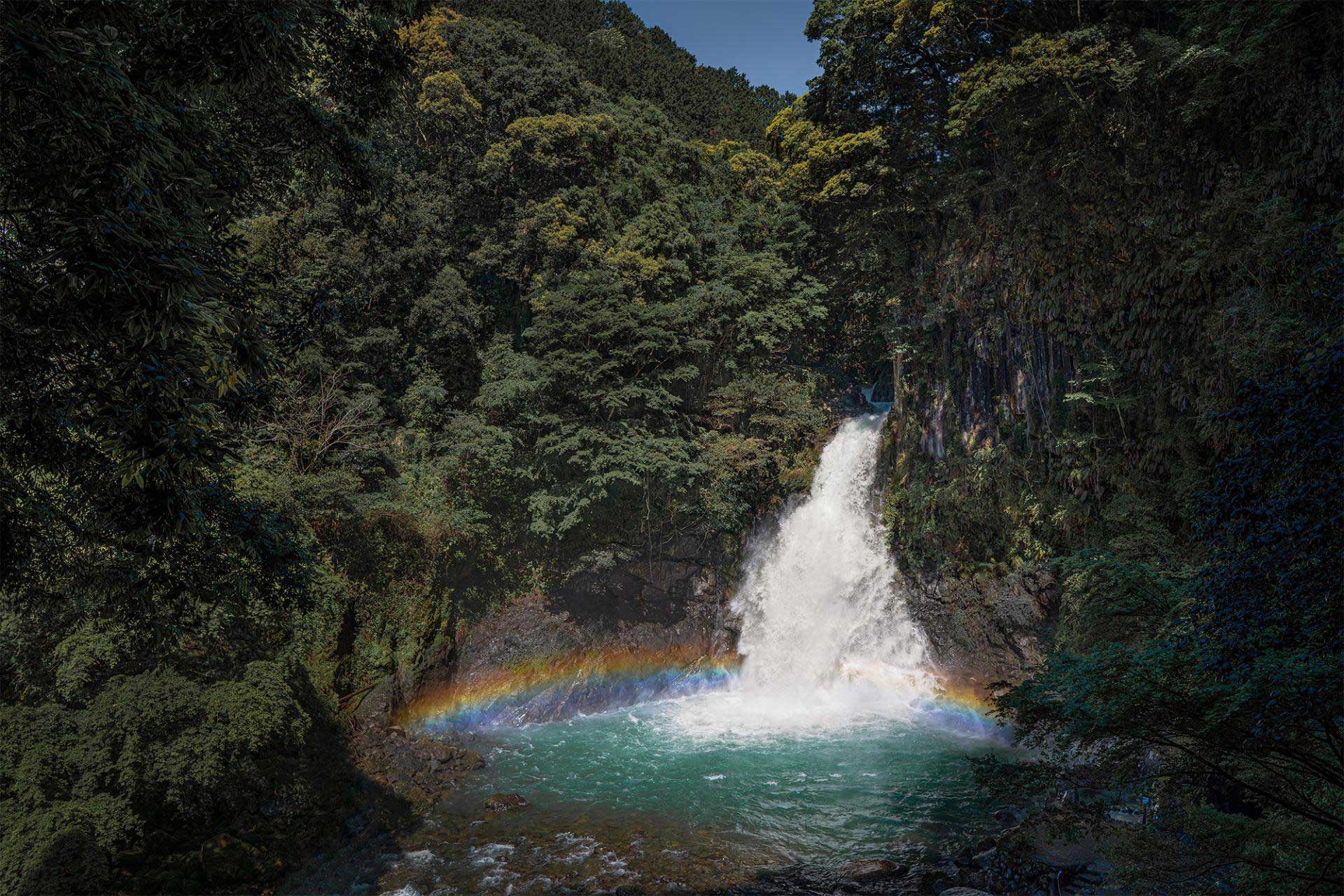 Colorfully Dressed Waterfall | London Photography Awards