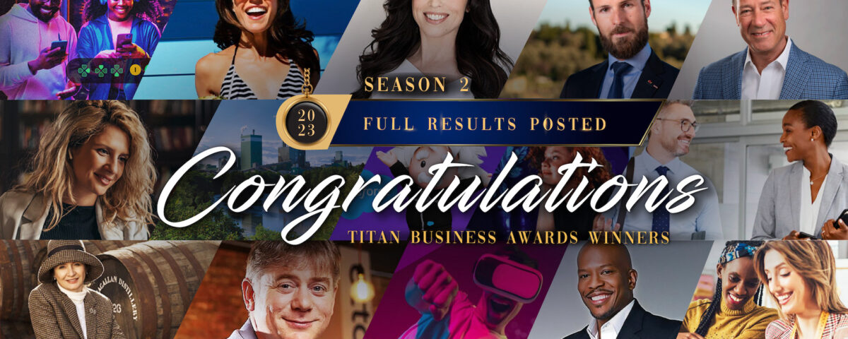 Winner Announcement | 2023 TITAN Business Awards