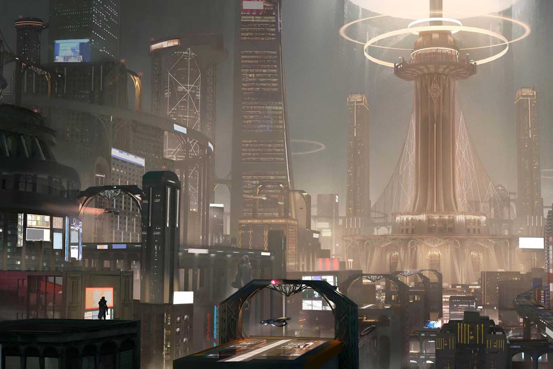 Futuristic City | Yuwei Rita Li