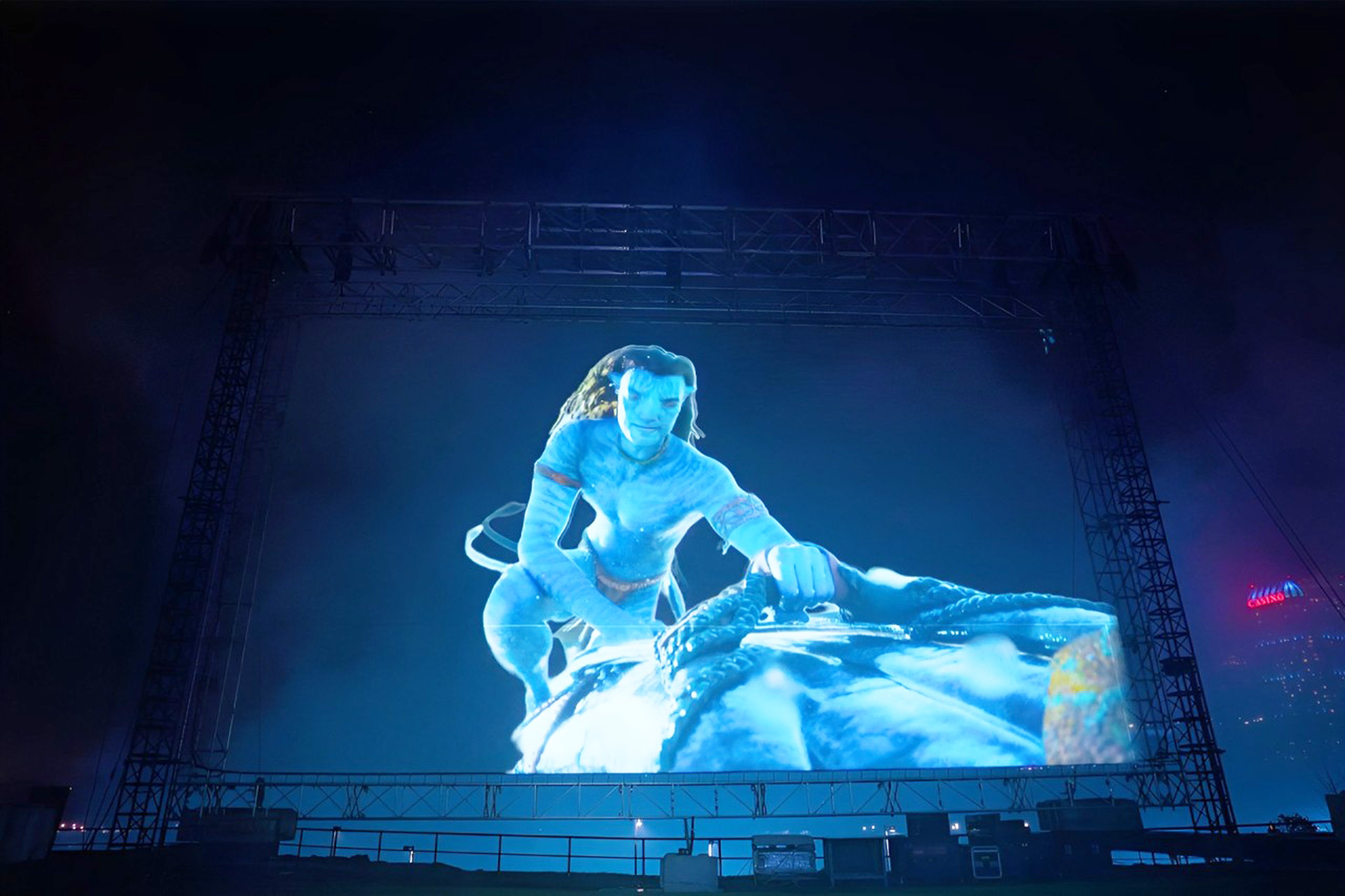 Holographic Projection Over Niagara Falls for Disney | MUSE Creative Awards