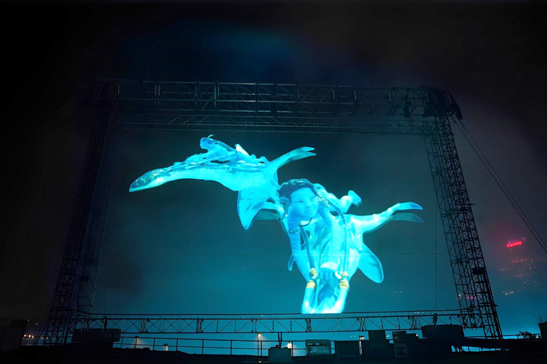 Holographic Projection Over Niagara Falls for Disney | MUSE Creative Awards