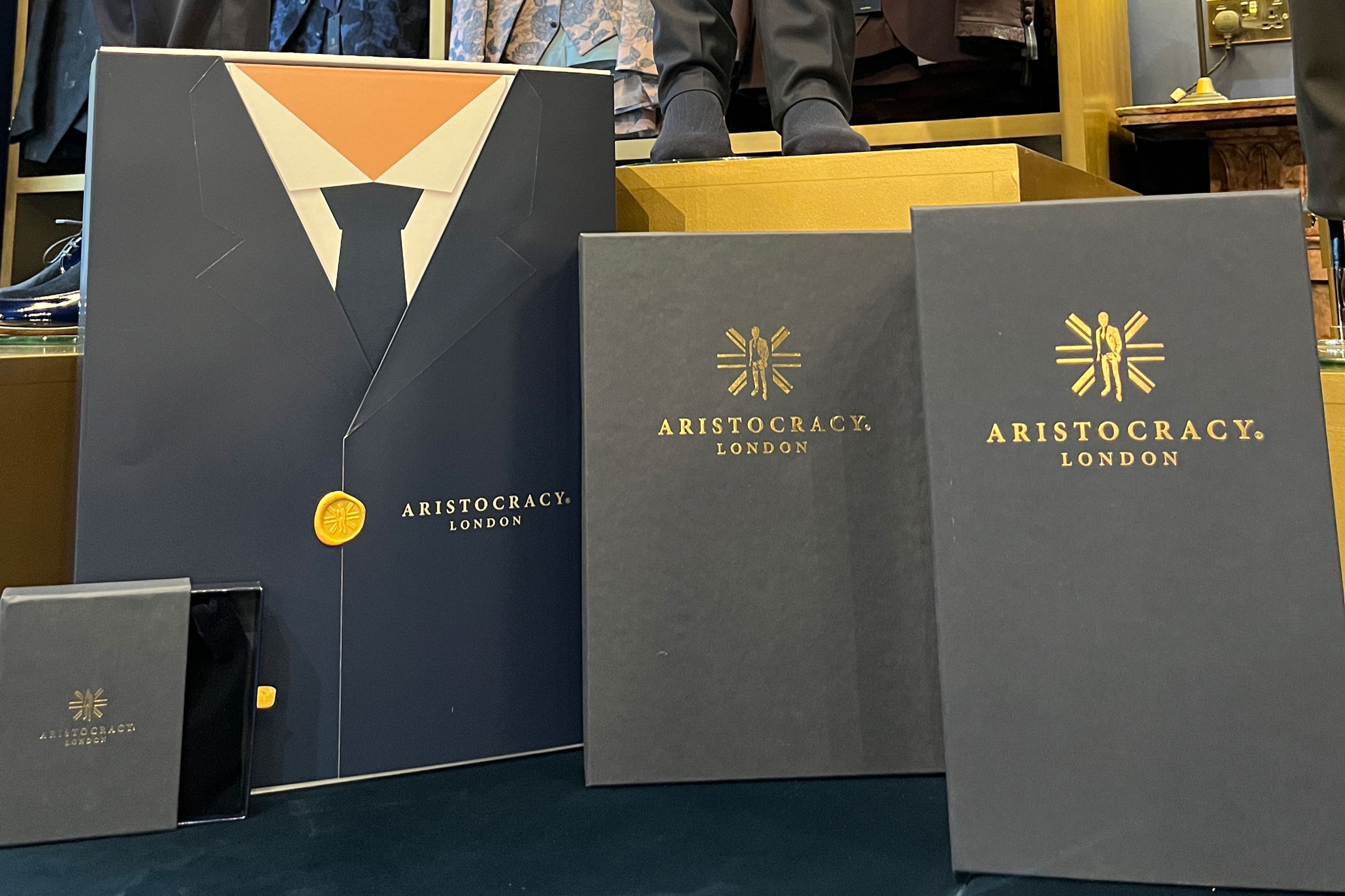 Aristocracy London's luxury packaging for menswear | Aristocracy London