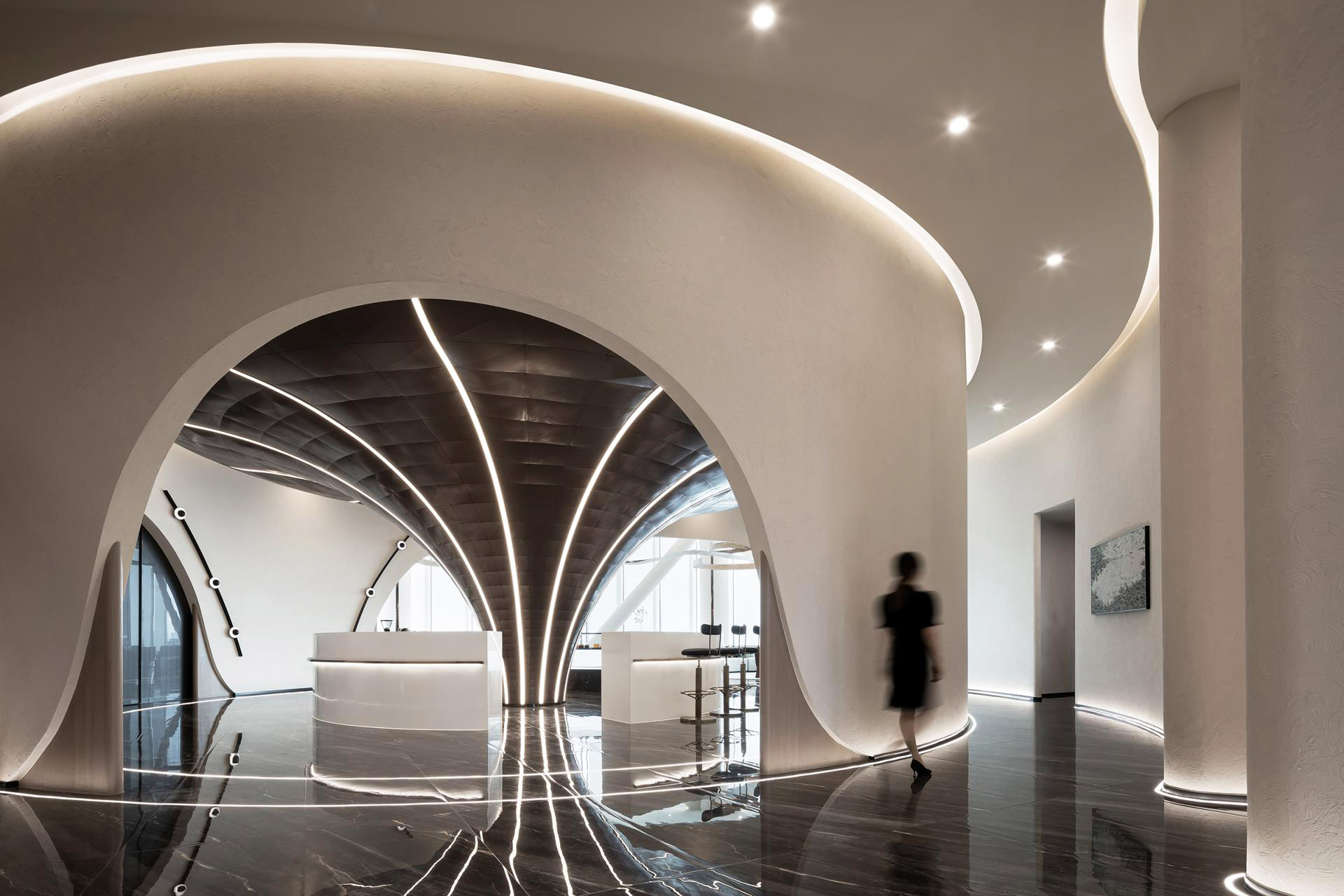 Hongxiang Tianyu Mansion Sales Office | French Design Awards