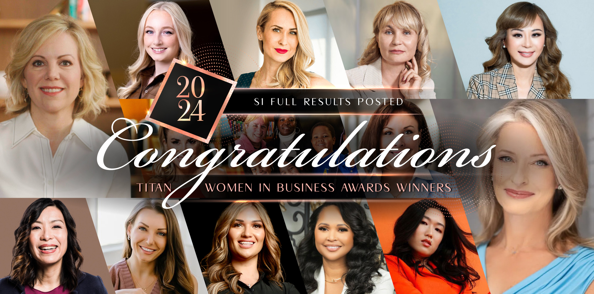 The 2024 TITAN Women In Business Awards Winners of Season 1