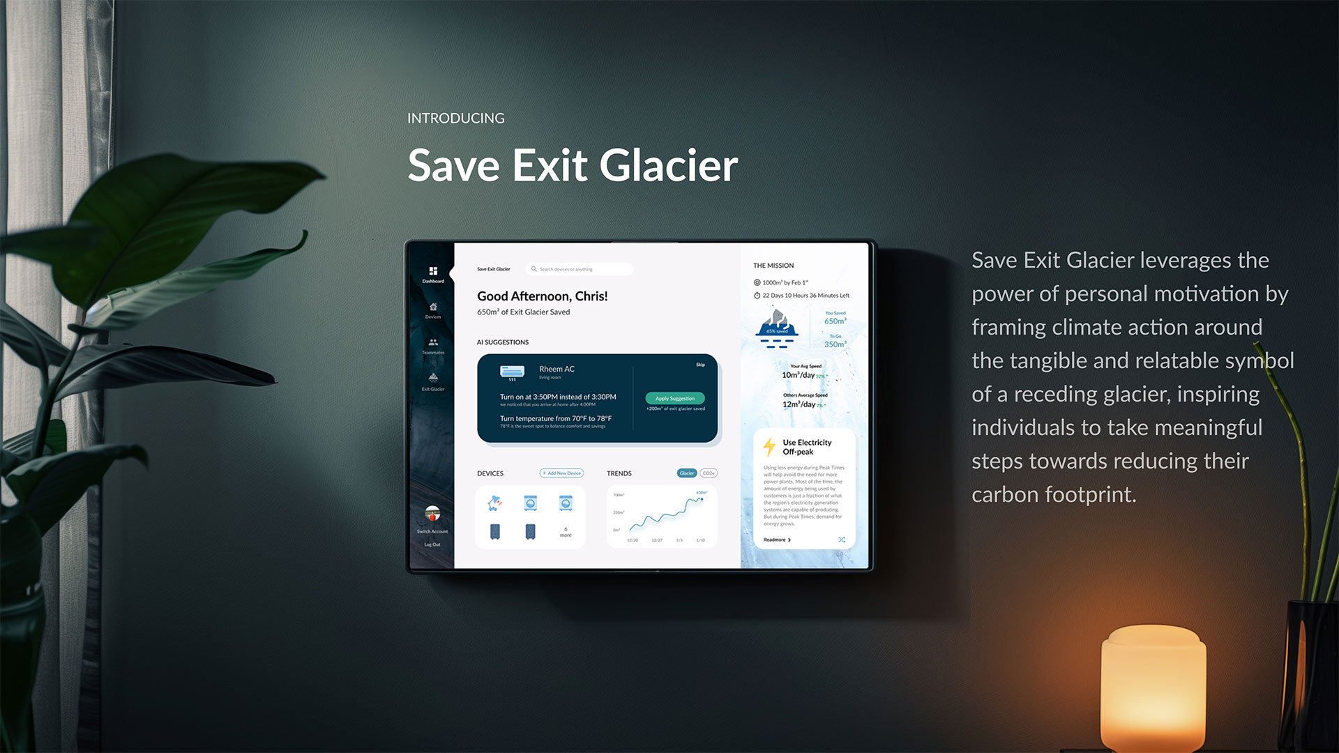 Save Exit Glacier | London Design Awards