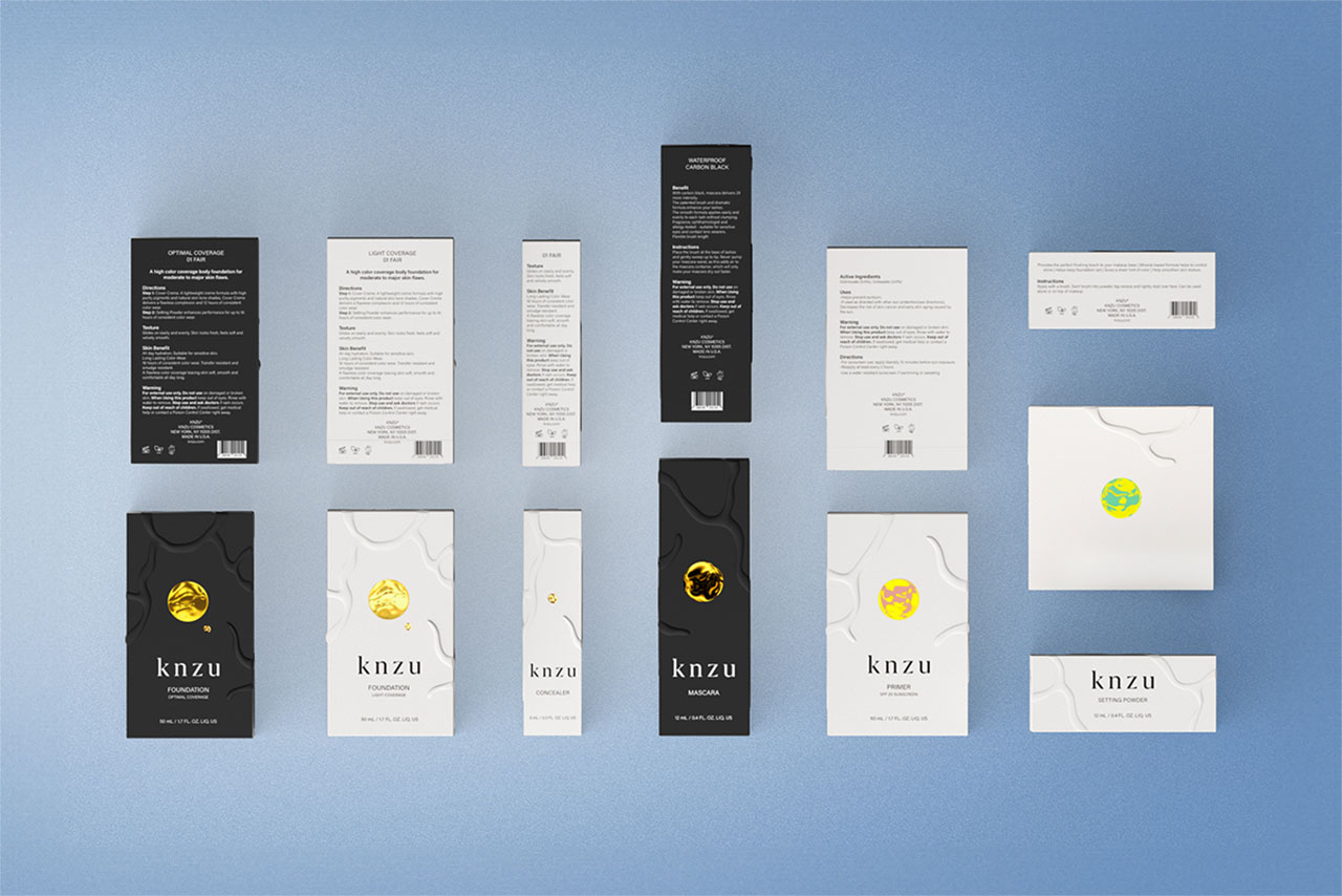 knzu Cosmetics | London Design Awards