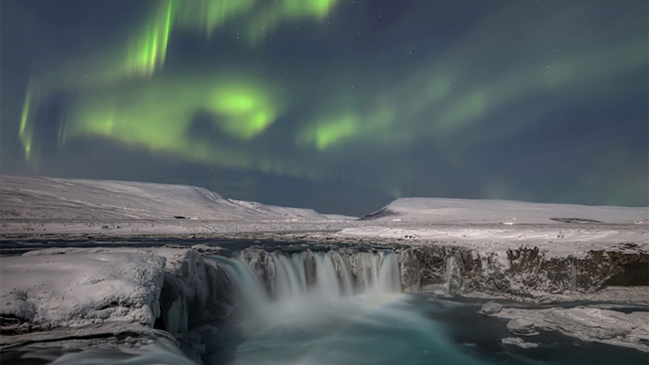 lights over Iceland