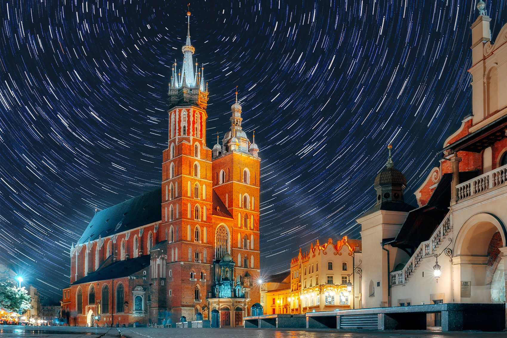 Divine Majesty: St. Mary's Basilica on Krakow's Main Square