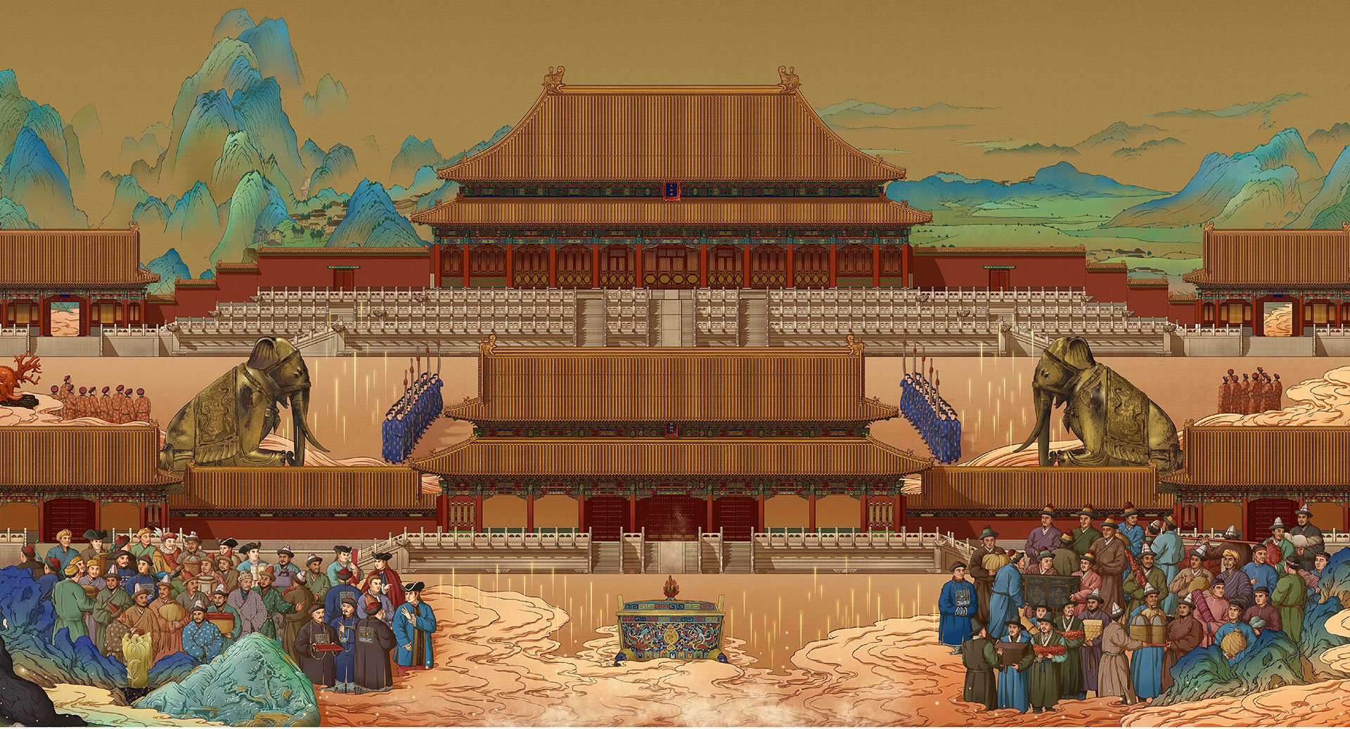 Illustrations of the Forbidden City | MUSE Creative Awards