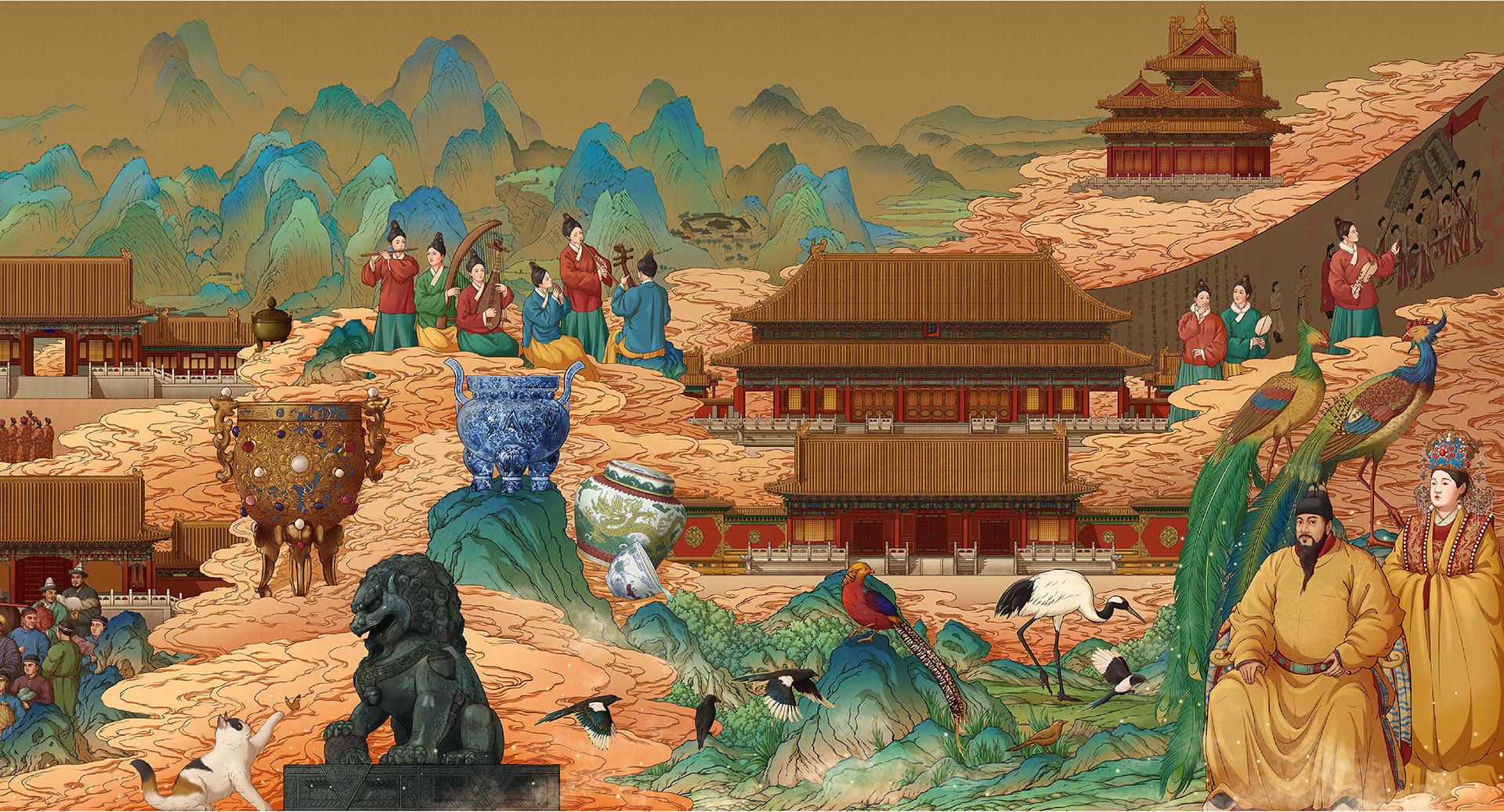 Illustrations of the Forbidden City | MUSE Creative Awards