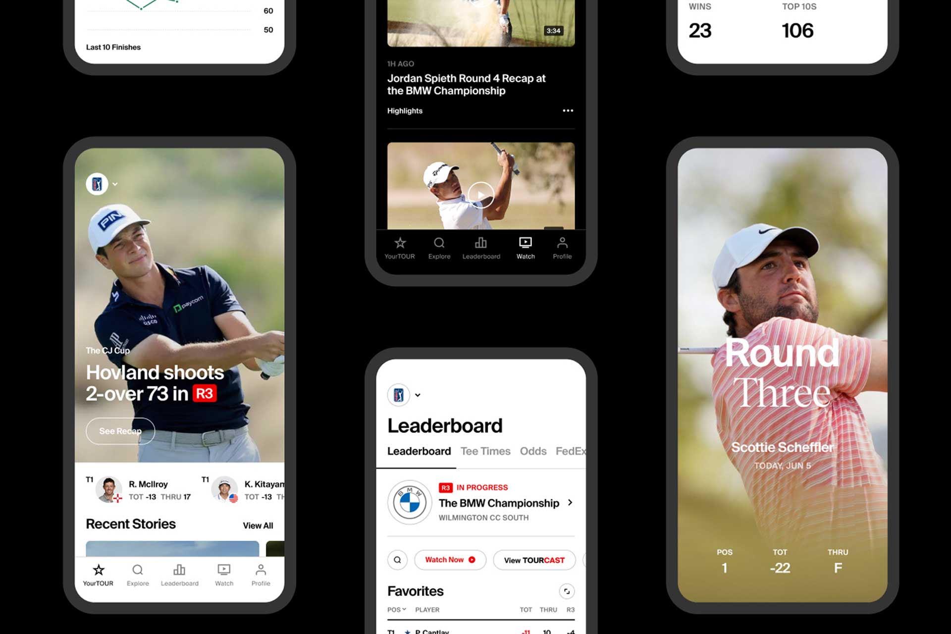 PGA TOUR Mobile App | MUSE Creative Awards