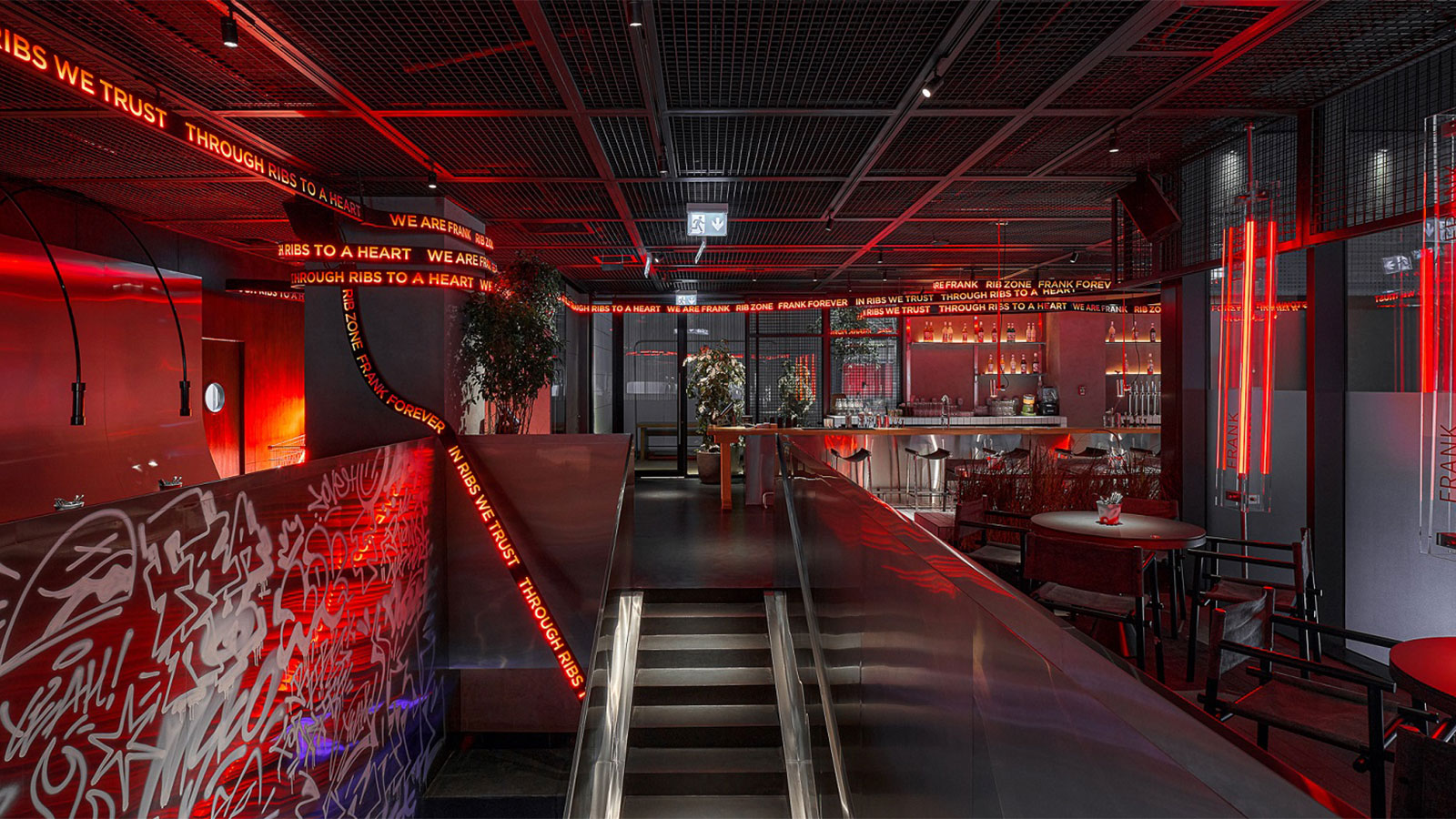 FRANK restaurant | London Design Awards