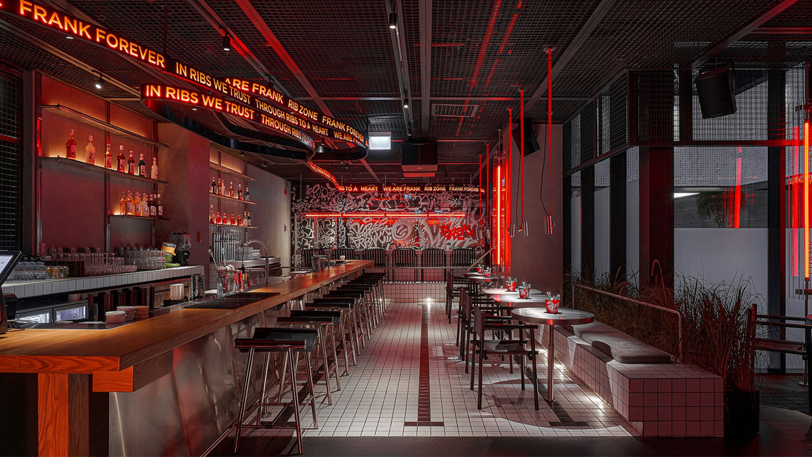 FRANK restaurant | London Design Awards