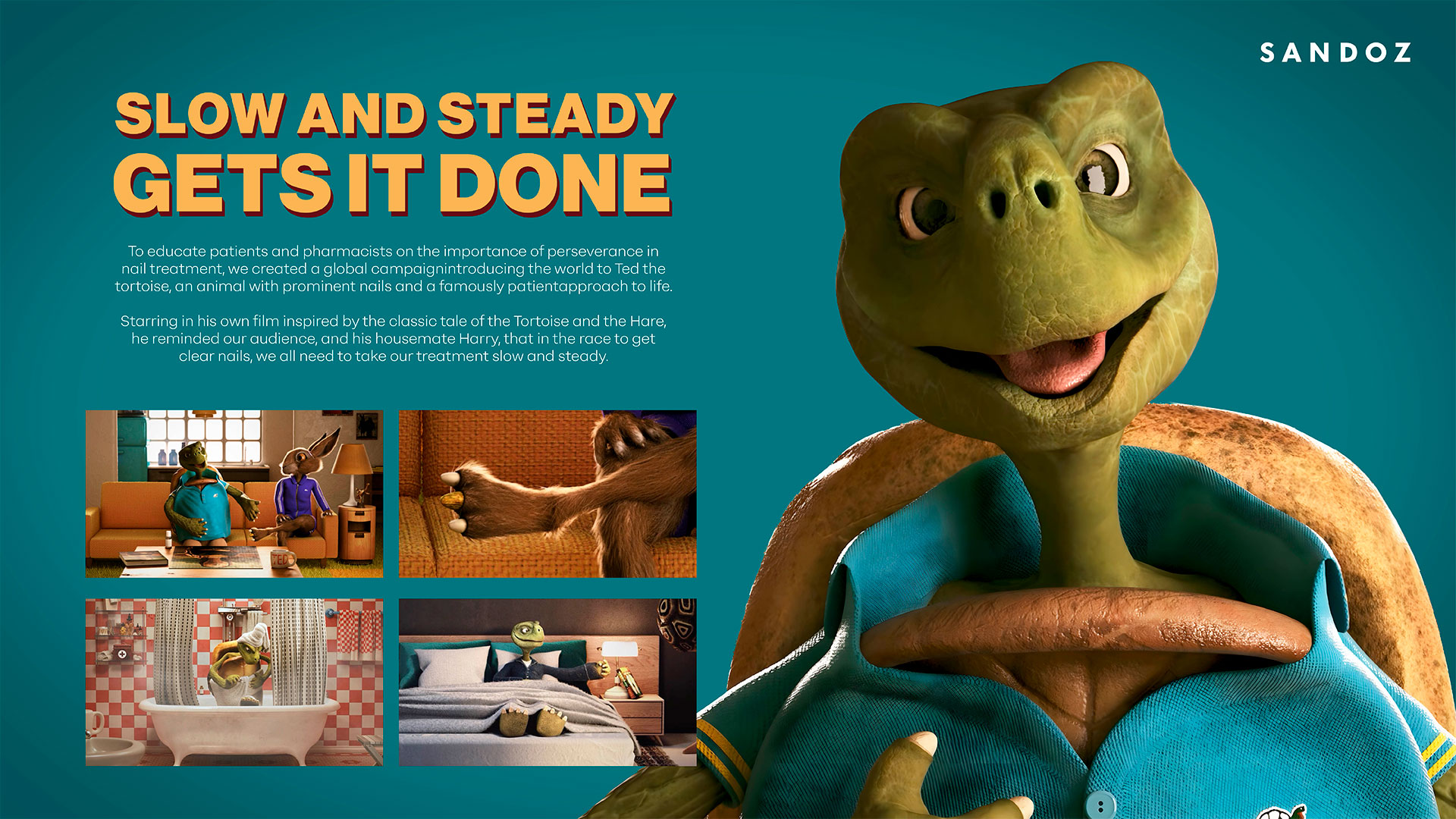 Slow and Steady Gets It Done | FCB Health Europe, An IPG Health Company and Sandoz