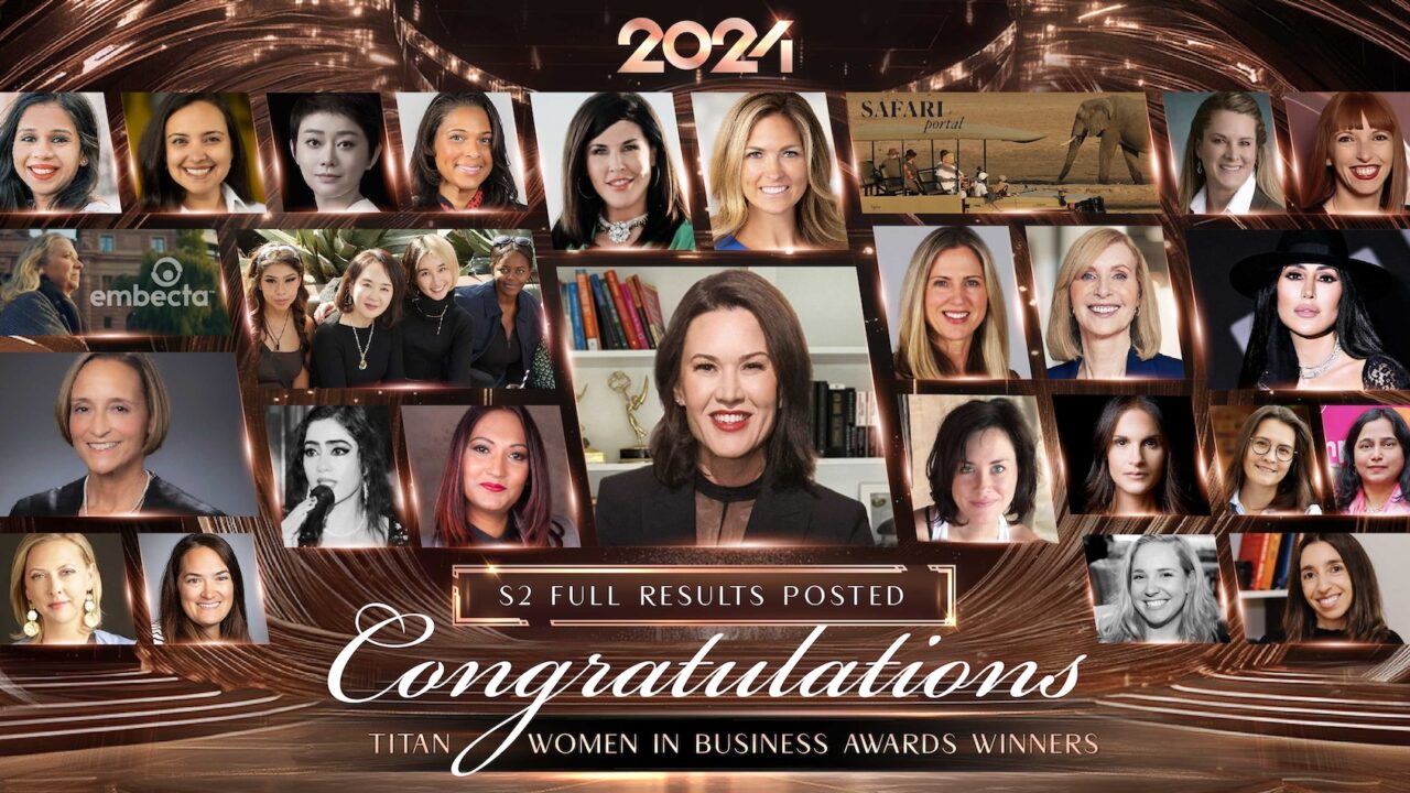 Full Results Announcement | 2024 TITAN Women In Business Awards