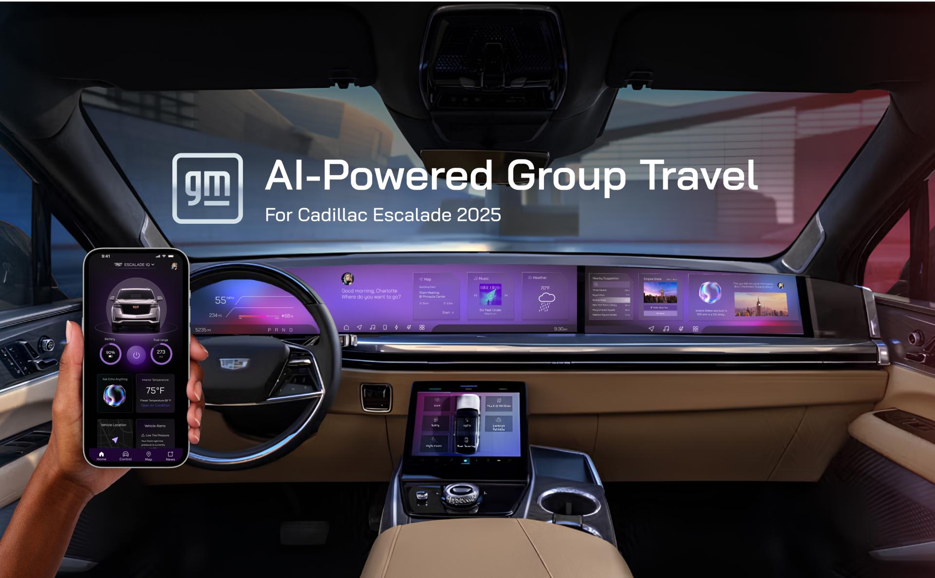 AI-powered Group Travel for Cadillac Escalade 2025